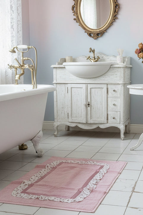 Tappetino l’atelier  Lavinia misura 50x70 colore Rosa