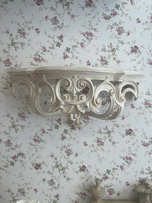 Mensola con fregio  anticato misura 48x15x50