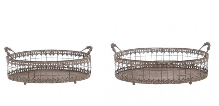 SET 2 VASSOI BLANC MARICLO A40987