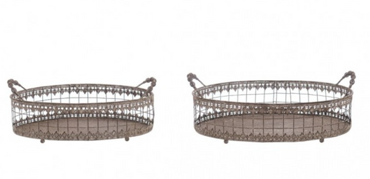 SET 2 VASSOI BLANC MARICLO A40987