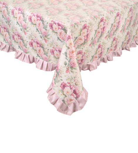 Tovaglia plastificata malva – Garden Chic 155x200