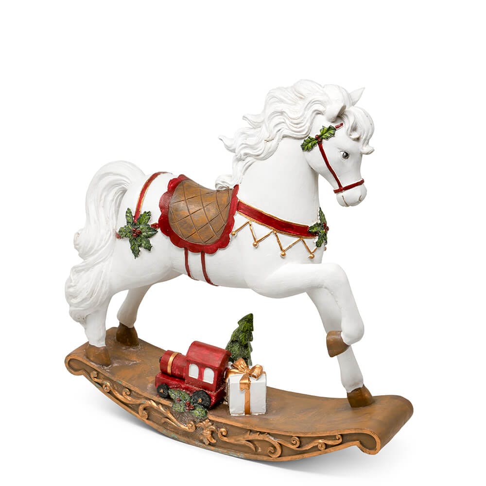 Nuvole di Stoffa Cavallo a Dondolo h 30 cm La Giostra di Amelie