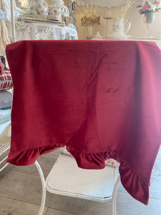 Runner velluto rosso 140x50 €15