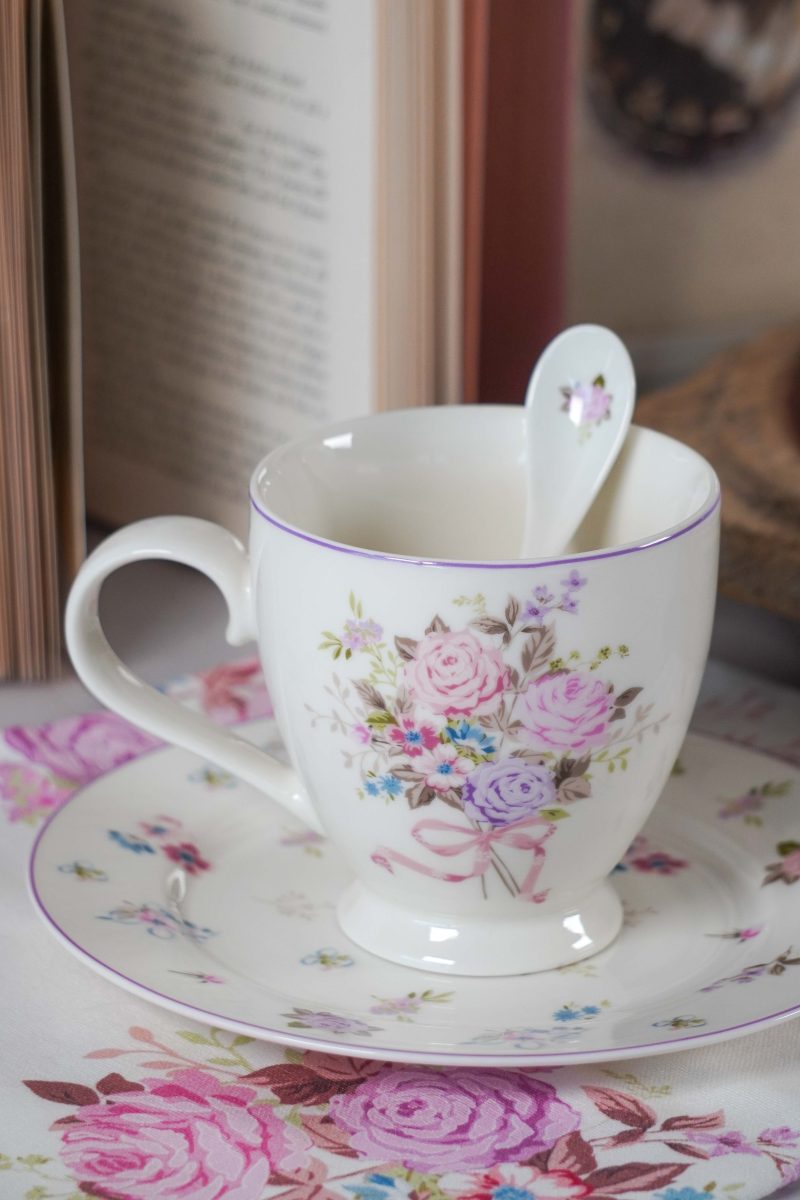 Tazza in porcellana Flora 400 ml Isabelle Rose