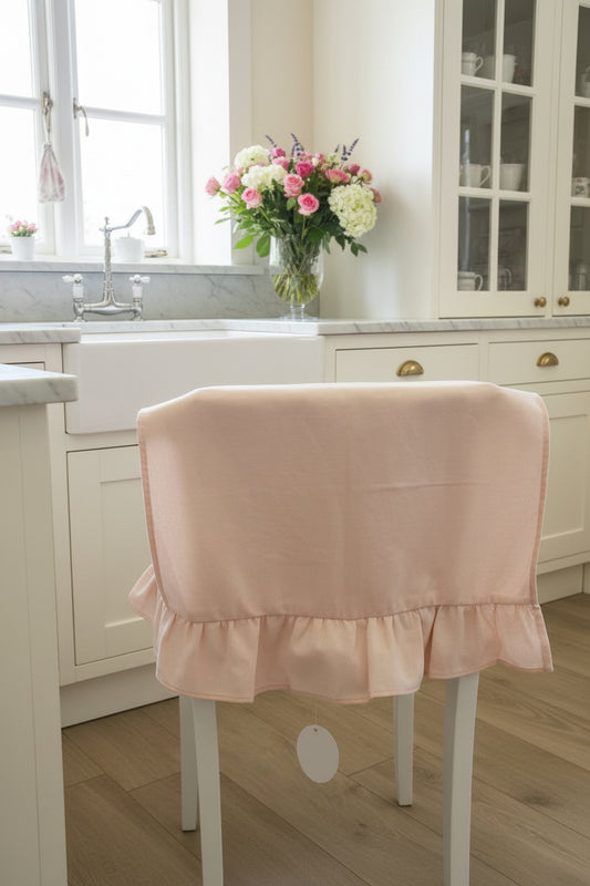 Runner misura 160 × 45 in 100% cotone, colore rosa