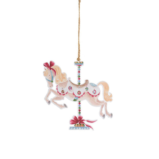 Nuvole di Stoffa Decorazione Cavallo Metallo