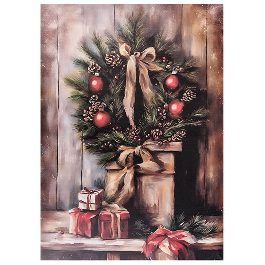 Nuvole di Stoffa Quadro Canvas Storia di Natale 50×70 cm  fnh251802  8055400655130