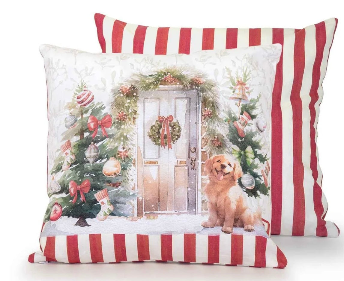 CUSCINO ARREDO CHRISTMASS DAY MISURA 45x45 Sfoderabile