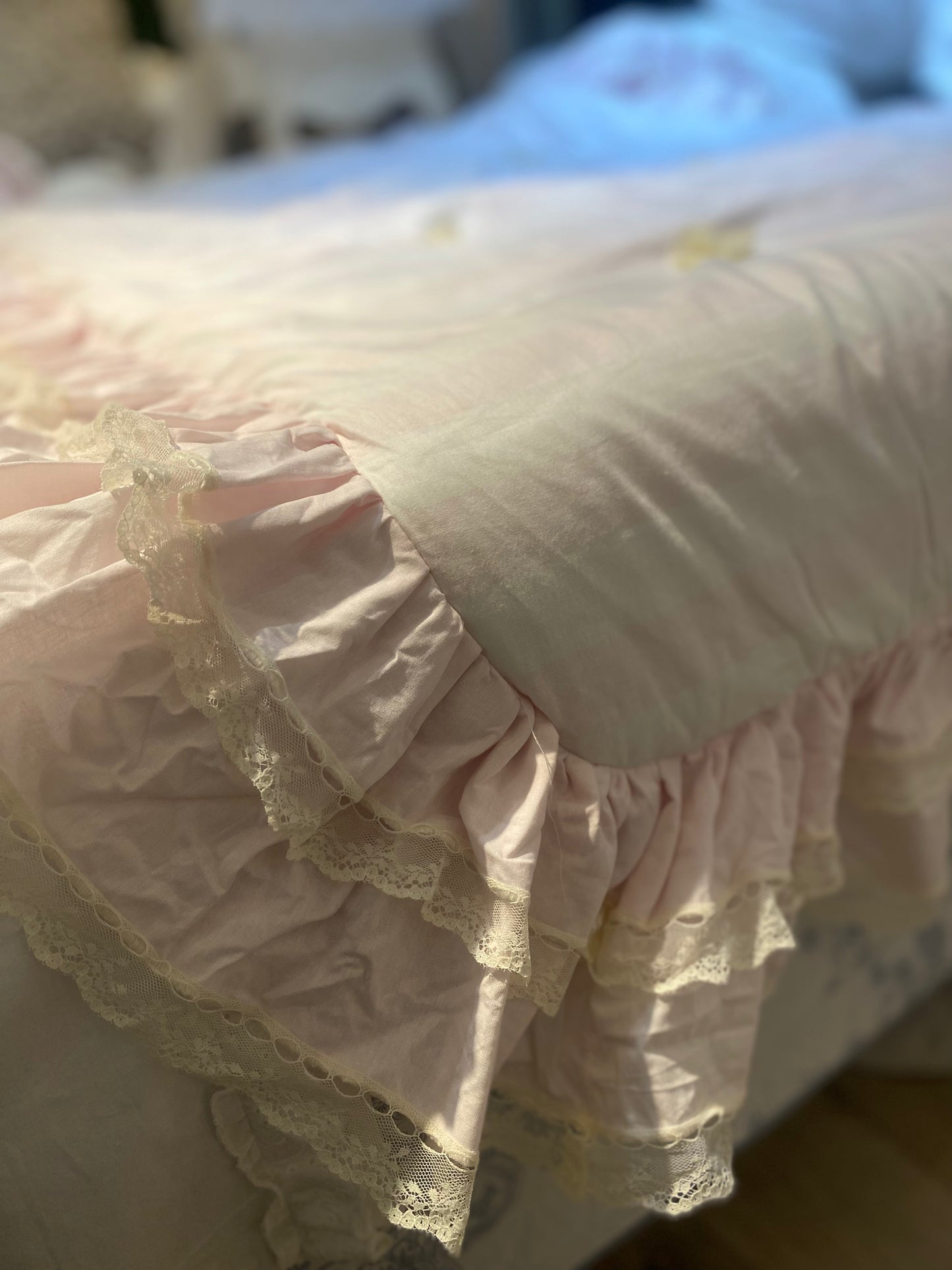 Fondo letto shabby