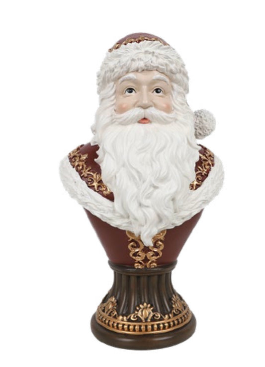 BUSTO SANTA CLAUSS IN RESINA MISURA 18x12x30 NN-72