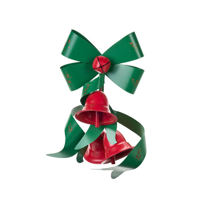 Fiocco con campane in metallo – Storia di Natale