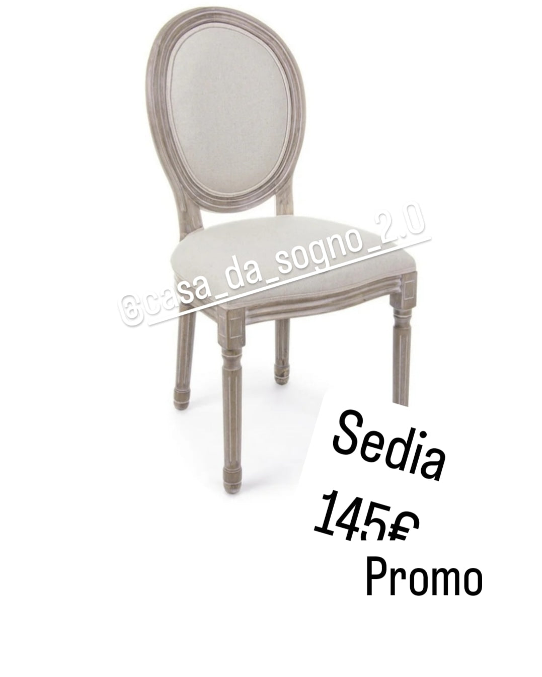 Sedia in legno