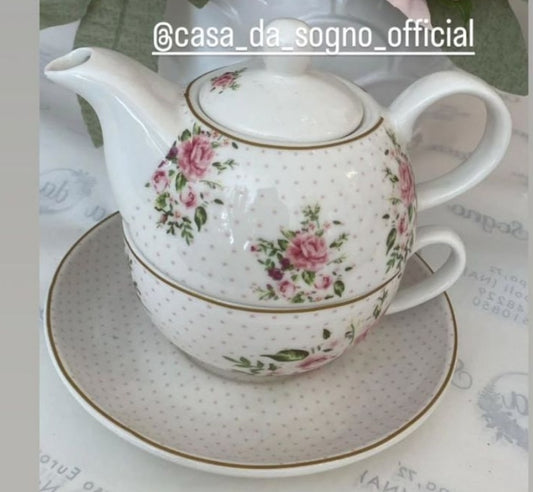 Teacot in ceramica