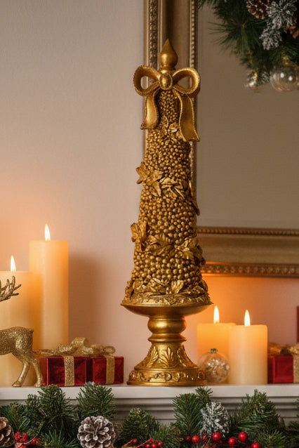 ALBERO DI NATALE IN RESINA MISURA 13,5x13,5x46. RD 42