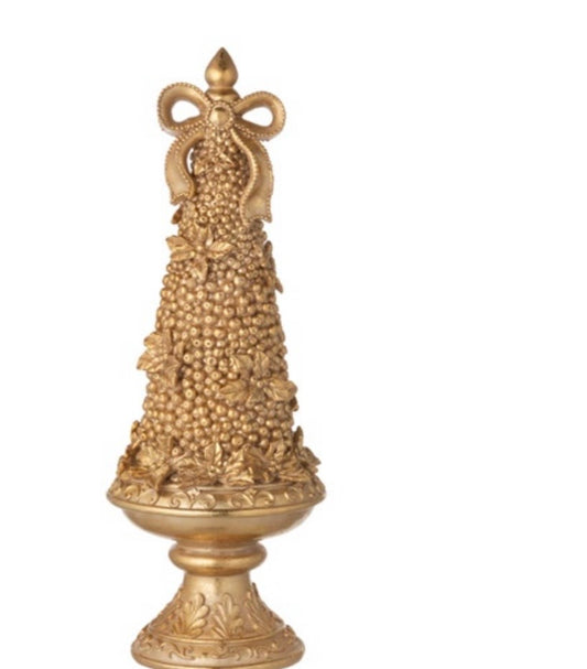 ALBERO DECORO IN RESIN MISURA 12.5x12.5x35