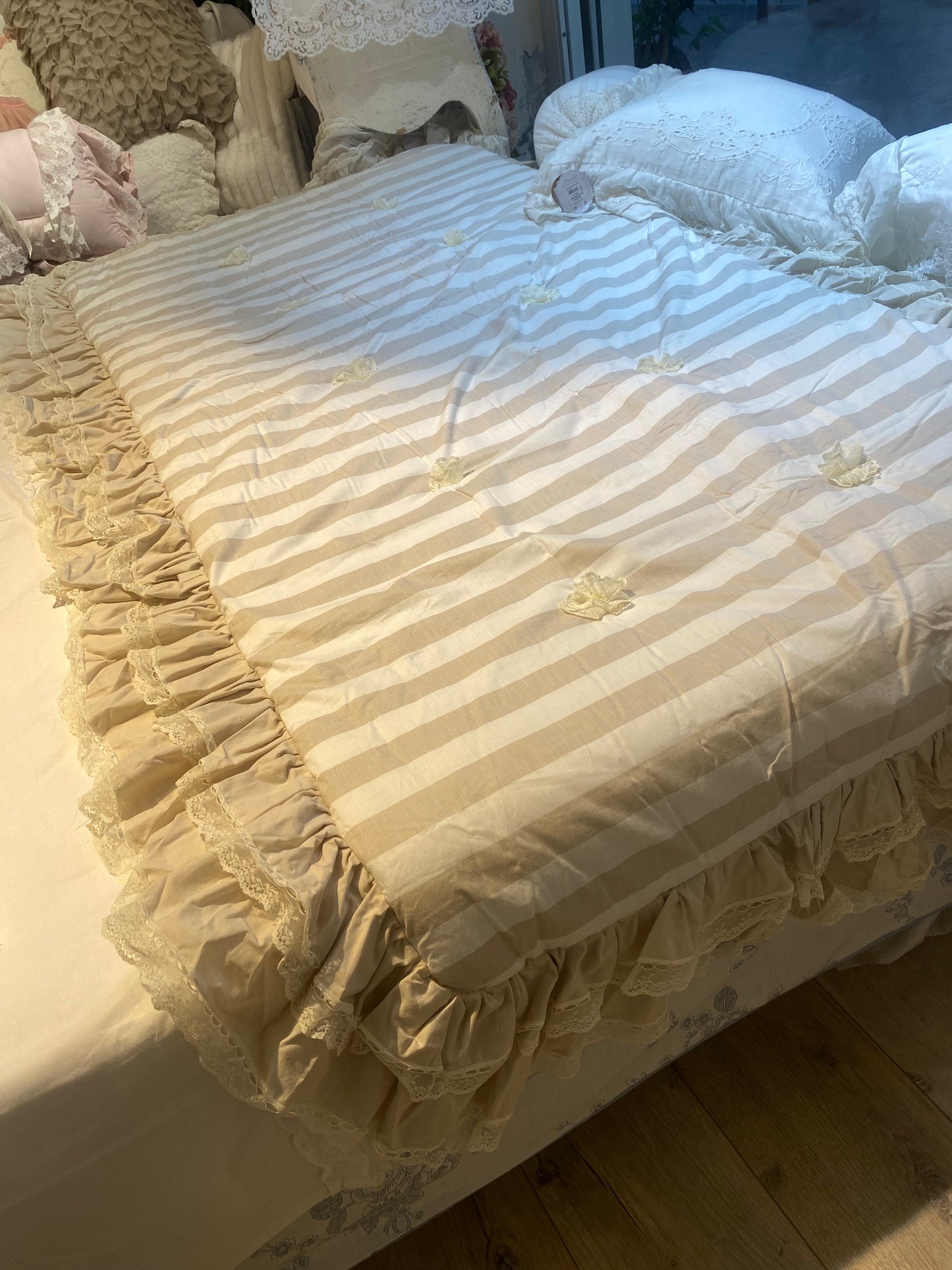 Fondo letto shabby