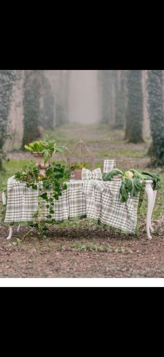 Blanc Mariclò Collezione Foresta Nobile Tovaglia 150 x 190 cm con gala 5cm