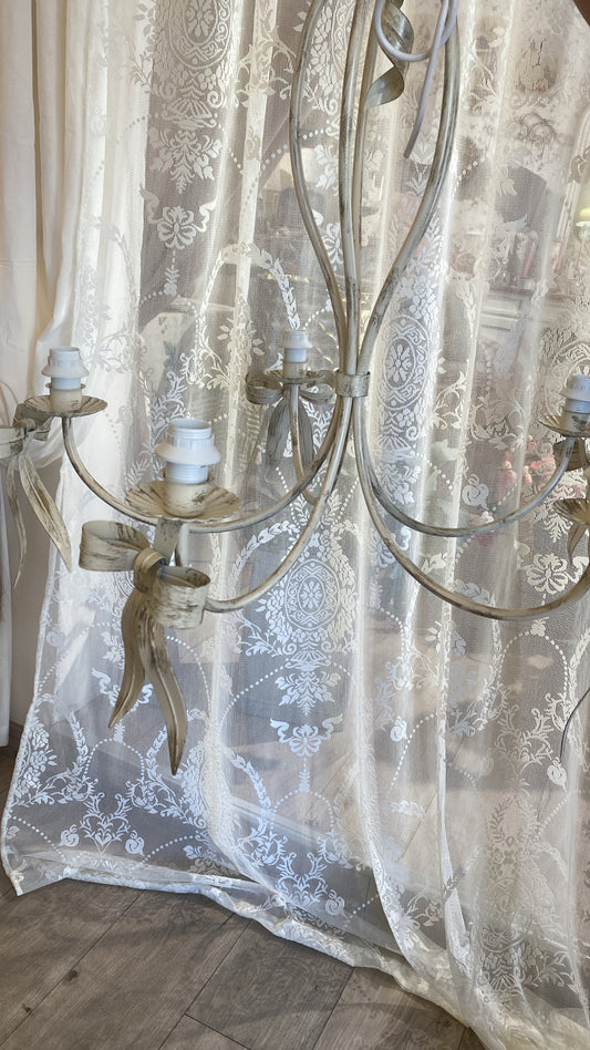 Lampadario 5 fiocchi