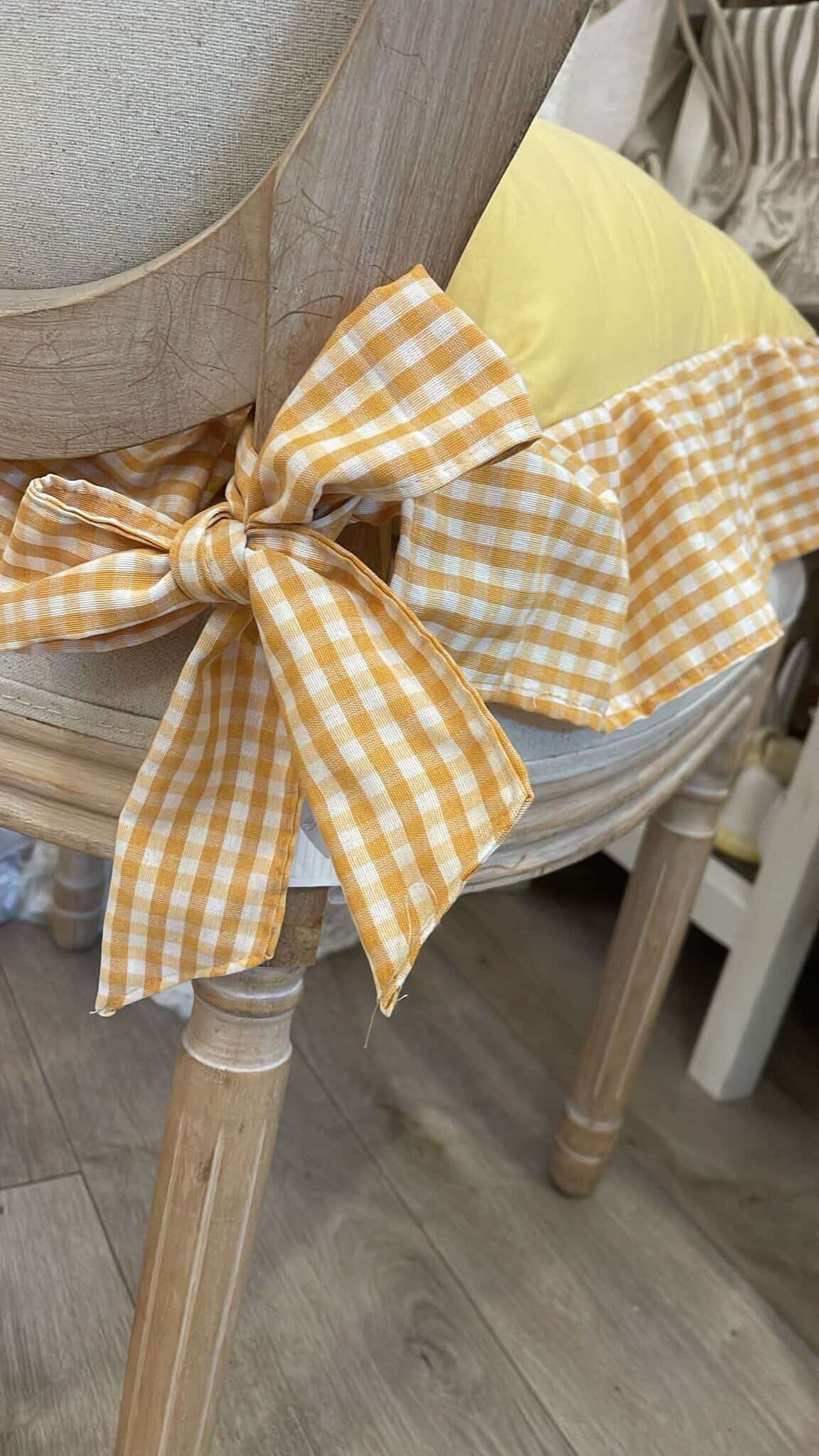 CUSCINO SEDIA SARTORIALE OFFICINA TESSILE