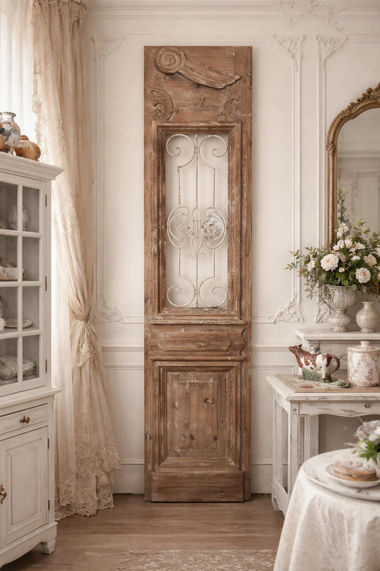 Pannello decorativo in legno massello – stile francese Blanc Maricló A36311
