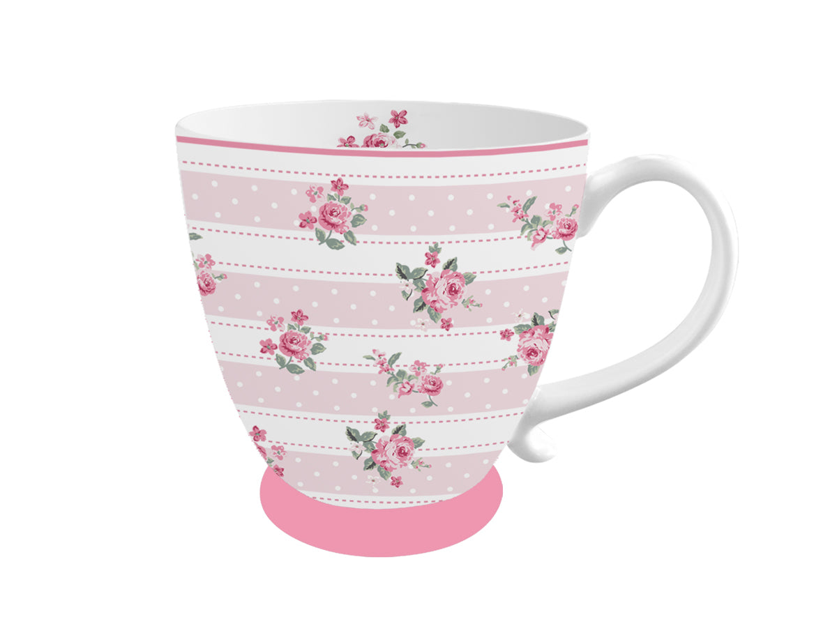 TAZZA IN PORCELLANA BELLA STRIPES 430 ML ISABELLE ROSE