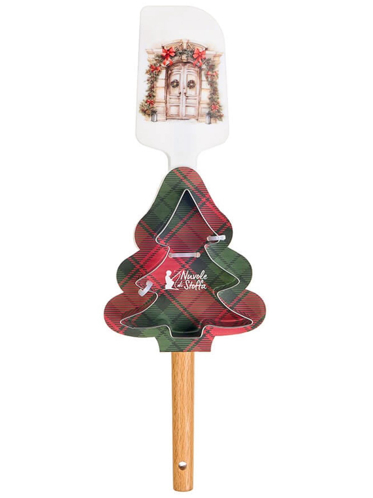 Nuvole di Stoffa Spatola in silicone con stampino serie Christmas in coming