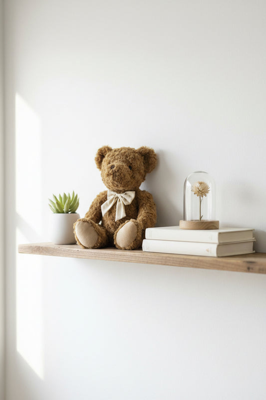 Orso peluche marrone linea Sweet Bear Nuvole di Stoffa