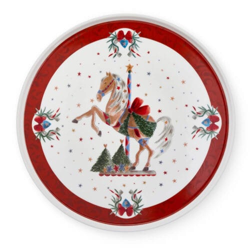 Nuvole di Stoffa Alzatina Porcellana 32 cm La Giostra di Amelie