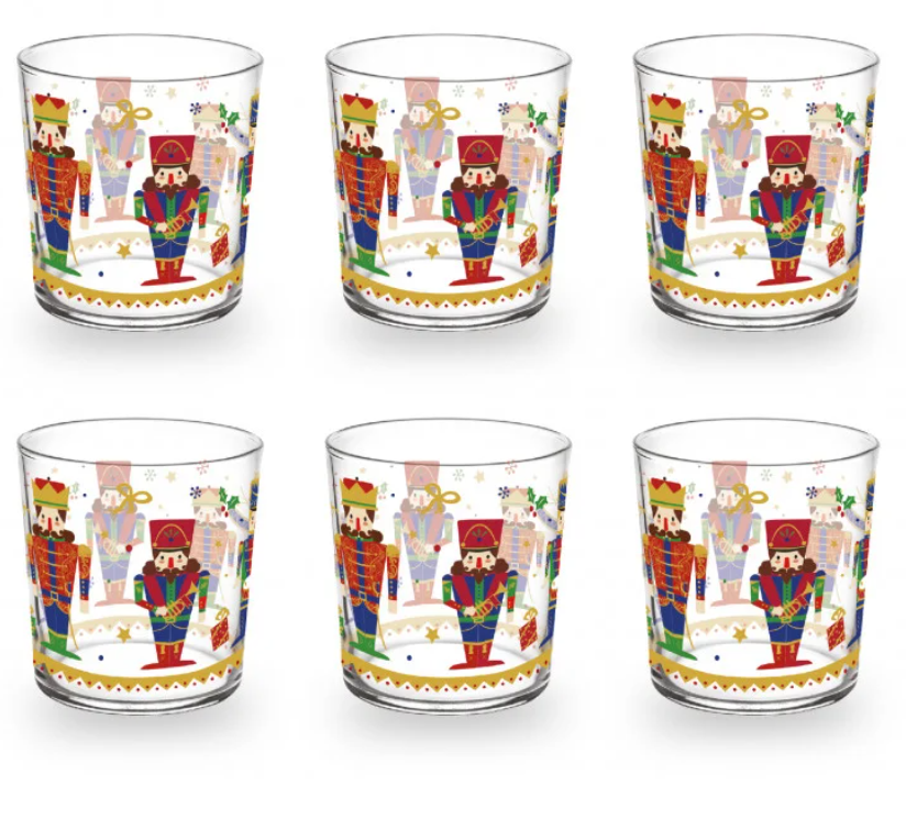 SET BICCHIERI 6 PZ SCHIACCIANOCI BRANDANI 84166