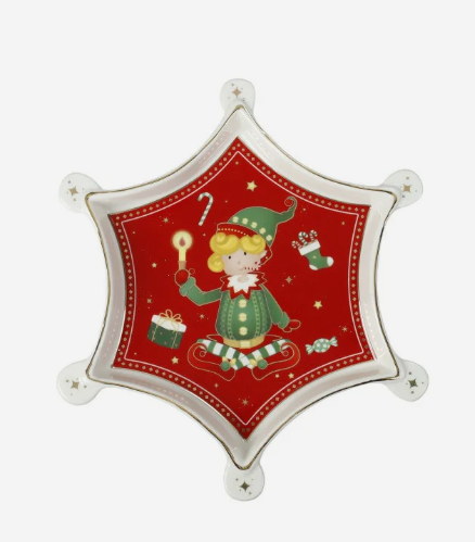 VASSOIETTO STELLA DI NEVE BRANDANI 84569