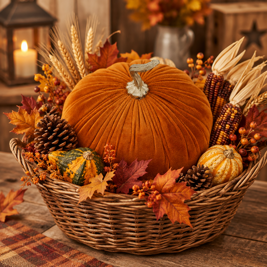 Decorazione Zucca Arancione