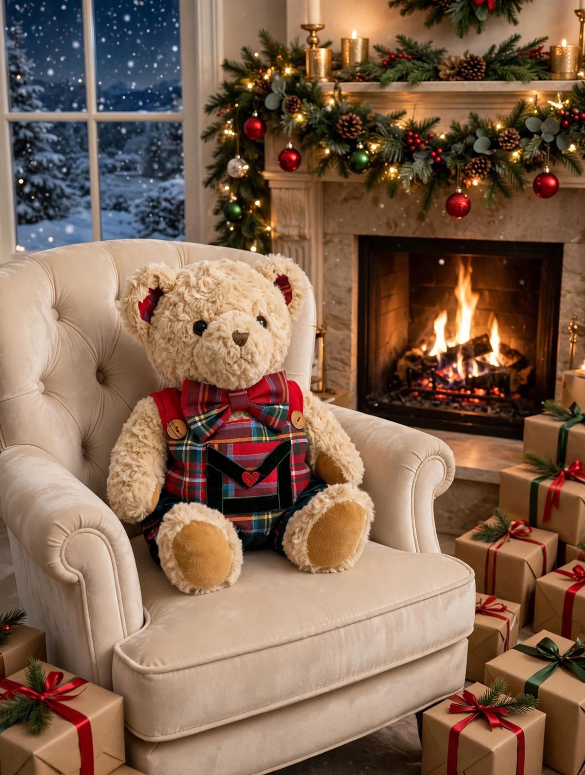 Orsetta Natalizia Chic - Collezione Christmas Luxury 0002