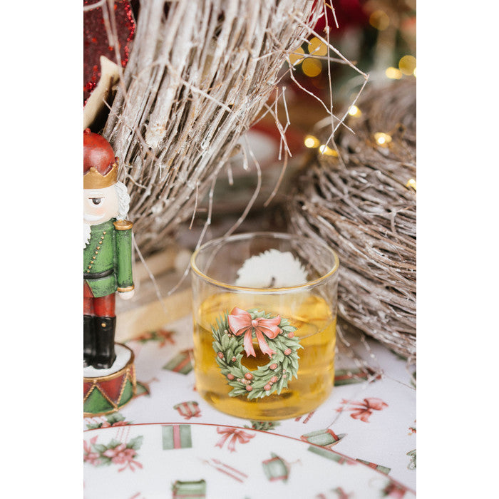 Assortimento bicchiere in borosilicato con scatola da 6 pezzi – Storia di Natale