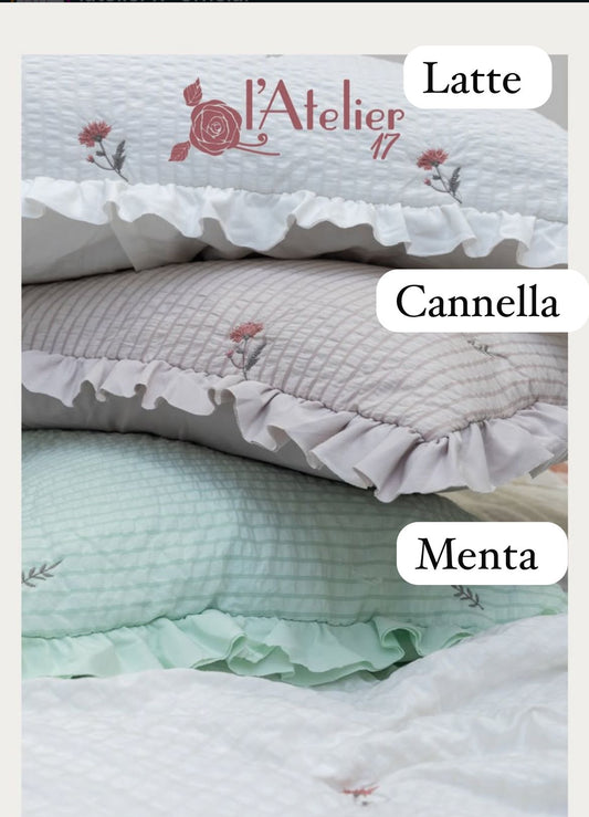 copriletto atelier 17 soffio di fiori