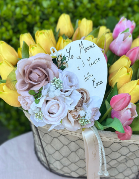 CUORE LEGNO MEDIO CLASSICO FESTA DELLA MAMMA MATA CREAZIONI