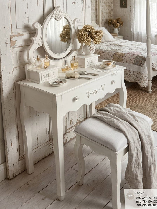 TOILETTE CON SGABELLO L'ARTE DI NACCHI VA-480