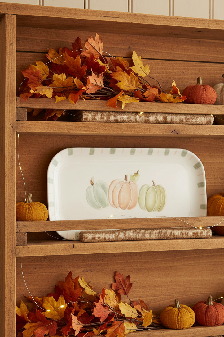 VASSOIO ZUCCHE STONEWARE 50112 BRANDANI