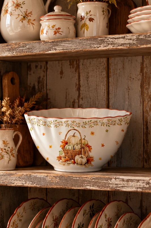 Isabelle Rose Ciotola in  porcellana Vintage Autunno 12 cm 47203 EAN:3830084553294
