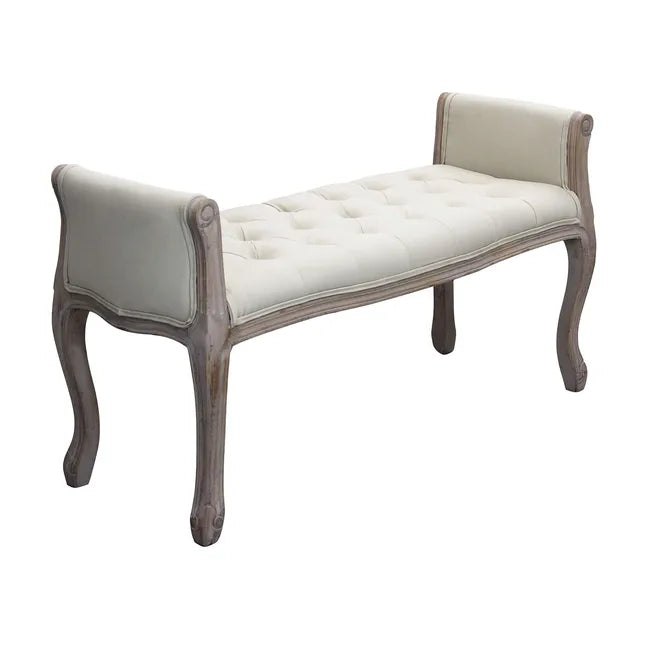 PANCA FONDO LETTO CON MANICI IN LEGNO  L'ARTE DI NACCHI 110X60X40 ARTICOLO VP-76  8056358681097