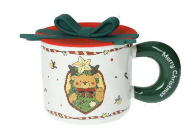 mug con tappo in silicone brandani 89949