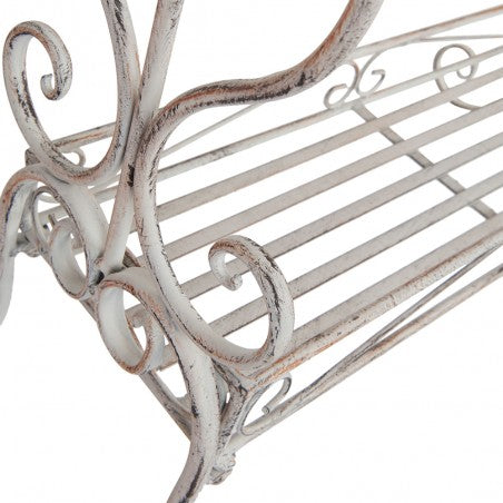 Portasciugamani 65x40x93 cm Bianco Ferro