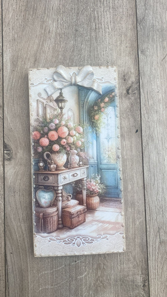 Quadretto in legno cesaria arte R1