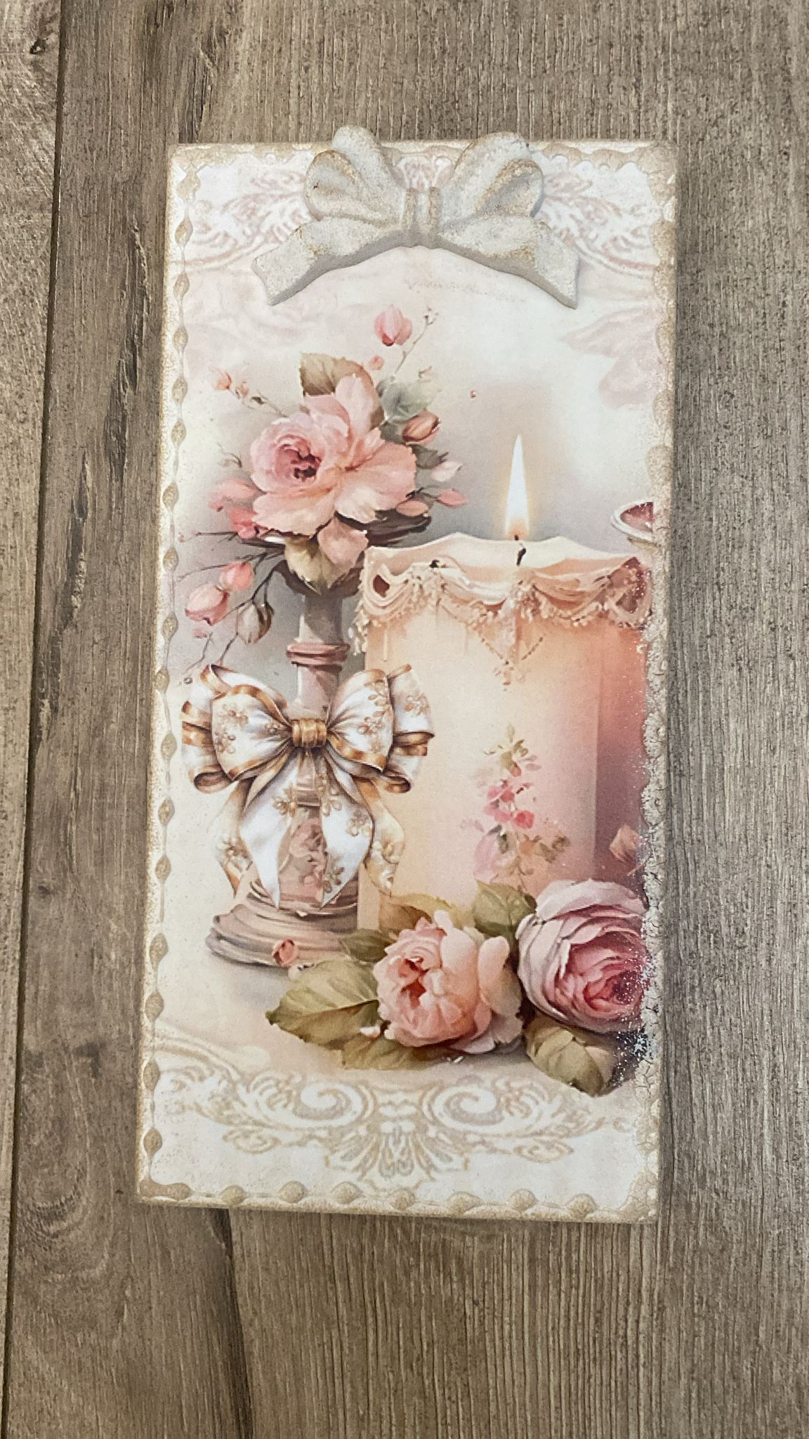 quadretto in legno cesaria arte r5