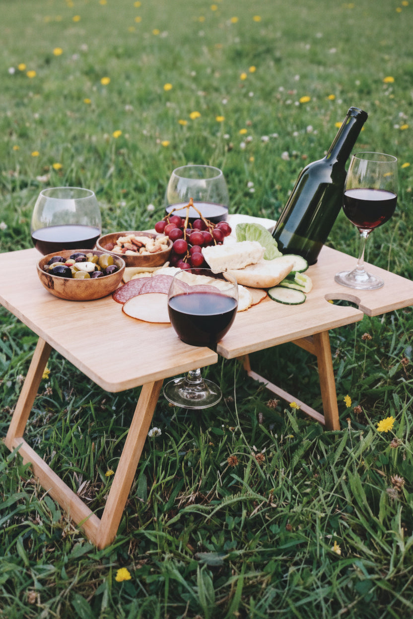 Tavolo da picnic con fori Isabel rose