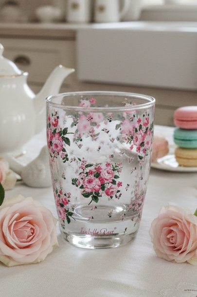 Set sei pezzi bicchieri acqua collezione bella Isabel rose