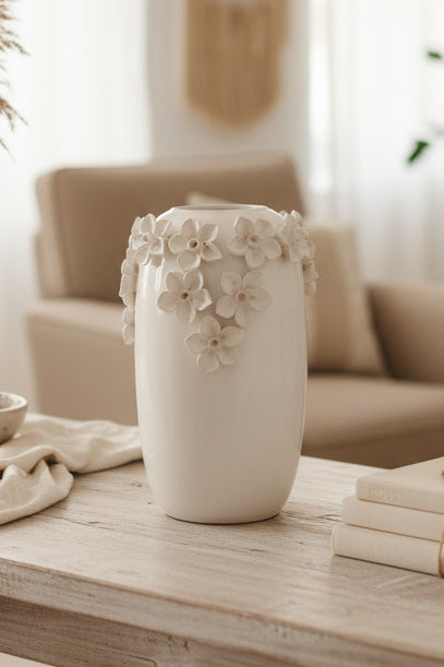 Vaso rose in ceramica l'arte di nacchi GX 62