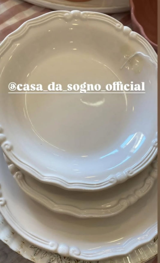 Servizio di piatti porcellana