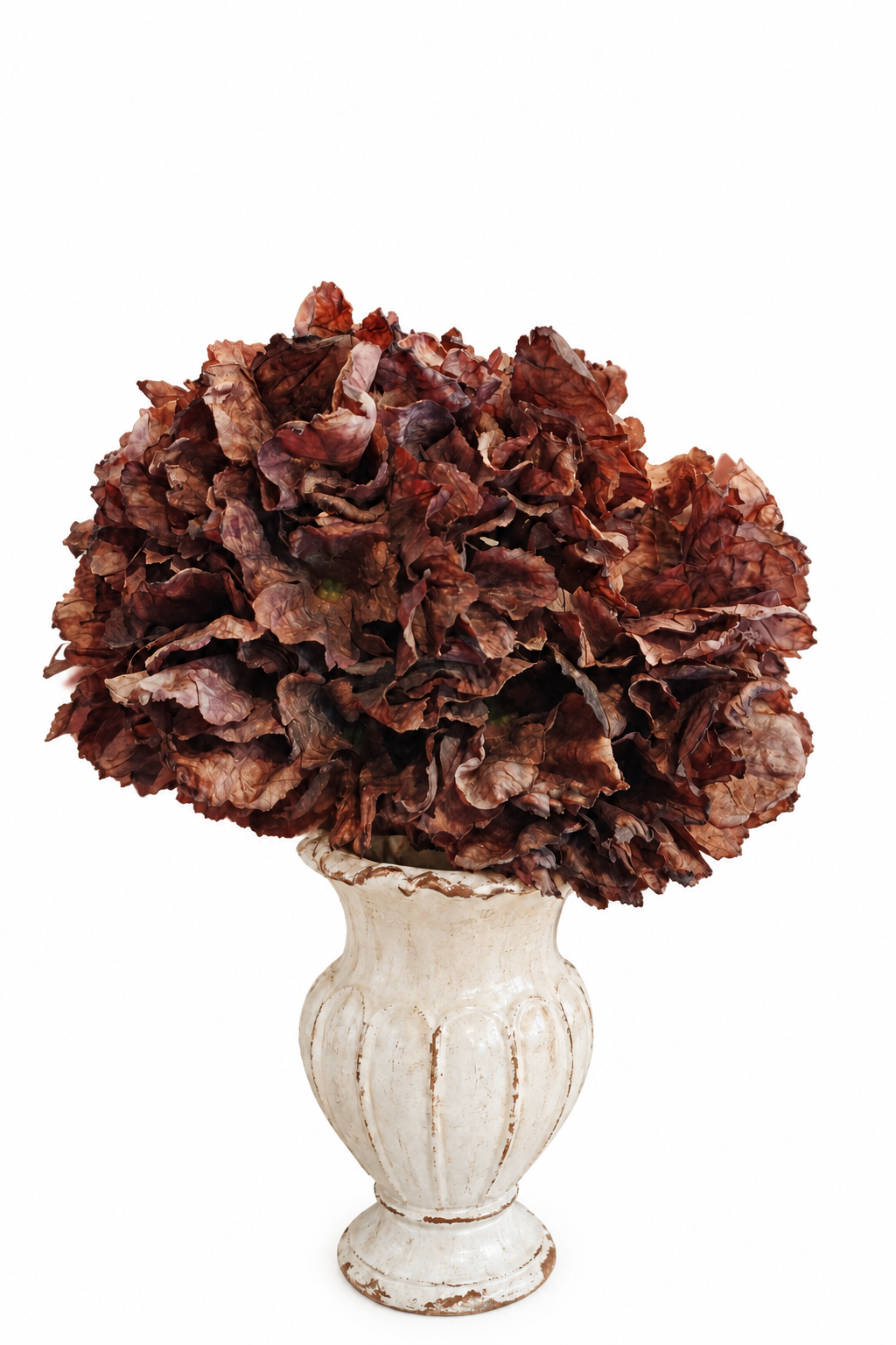 ORTENSIA DECORO FLOREALE  VINACCIO BLANC MARICLÒ 120CM