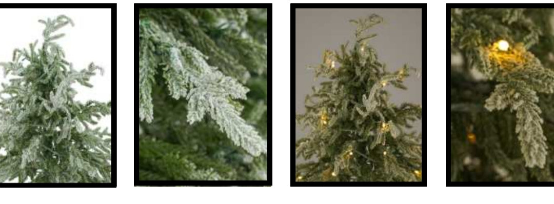 Albero CHAMONIX 210 CM 1200 LED