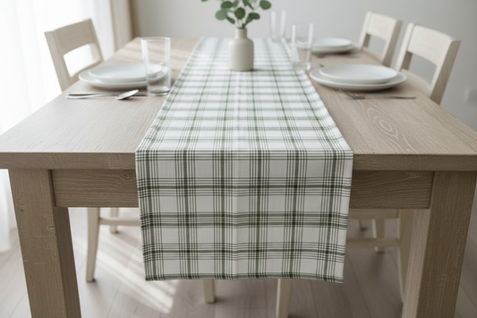 RUNNER A QUADRI VERDE BLANC MARICLÒ 45X140